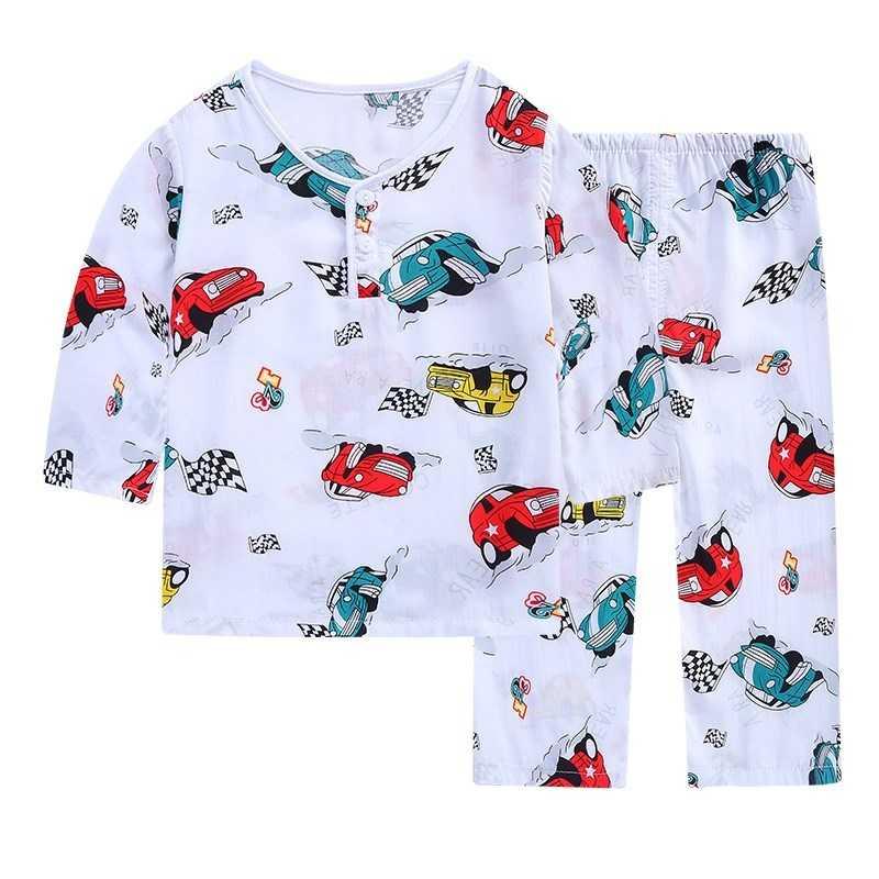 . Boys pajamaice băng bông lụa thiết boy lụa thật bé mùa xuân cậu bé lớn dành cho trẻ nhỏ mỏng.