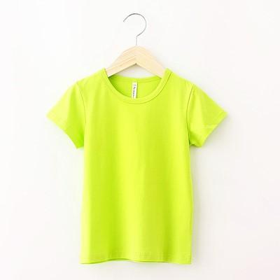 . Trai và trẻ em gái mùa xuân và mùa hè mỏng dài tay T-shirt trong phiên bản Hàn Quốc con lớn của vòng cổ màu đen đầu trắng cơ thể kéo dài đáy.