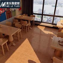 Antique brick Wood grain brick Living room balcony Bedroom Kitchen Dining room 800x800 anti-slip wear-resistant floor tiles American all-ceramic