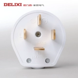 Delixi Трехфа -фаза четыре -линейные заглушки 25A 4 -отверстия 25A заглушка 3 Фаза 4 -Line 16a Power Pult 380V Четыре заглушки