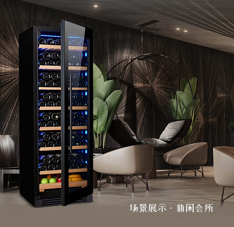 tủ trưng rượu đẹp Chung rượu Jude JK110S làm mát nhiệt độ và độ ẩm không đổi tủ rượu nhà nhiệt tủ rượu vang tủ rượu - Tủ rượu vang tủ rượu liền kệ tivi