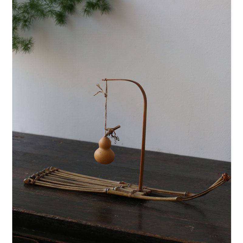 Handmade bamboo bamboo chops Tea ceremony accessories Coasters Decorative snacks Fruit plate Fruit basket Tea tray Incense burner base