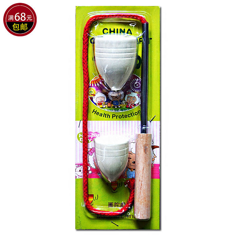 Solid wood gyro children's wooden gyro toy adult fitness gyro traditional wood gyro school hot sale