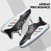 Giày nam Adidas Pro Bounce mới giúp đệm cao su chống trượt giày bóng rổ chống mòn EG1536 - Giày bóng rổ