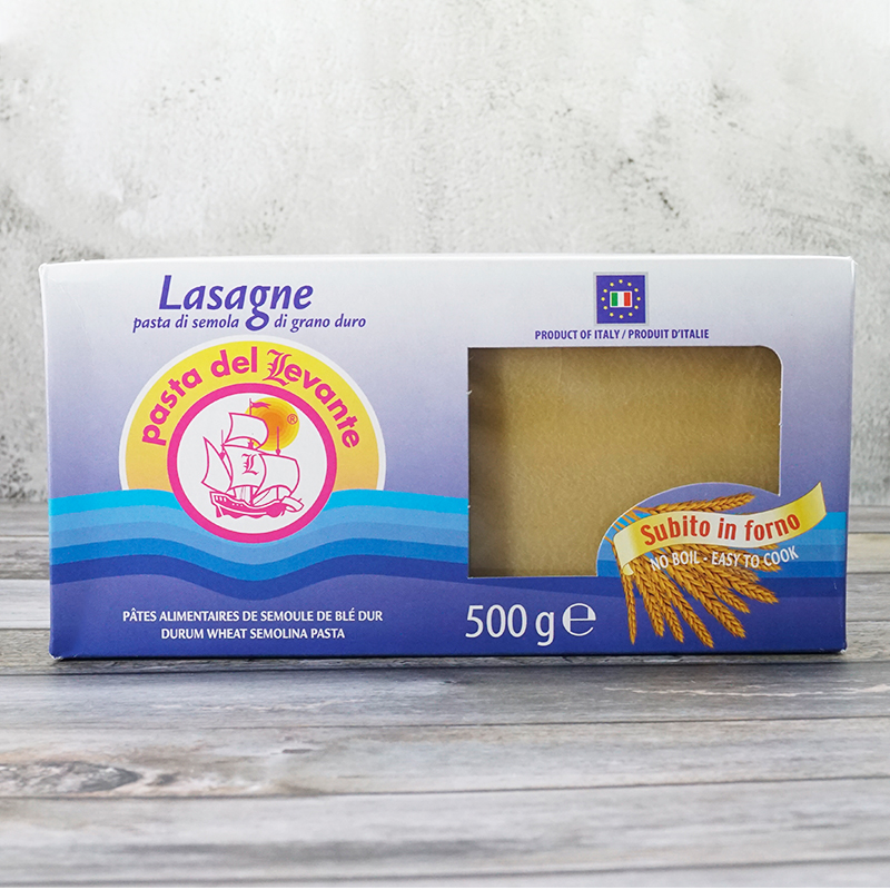 Imported Osa Italian lasagna sheet 500g box household thin wide-noodle skin thousand-layer skin spaghetti pasta