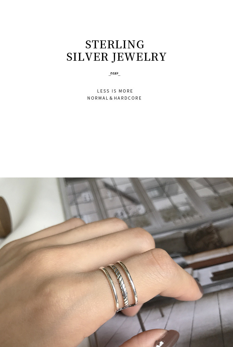 Bague Femme DEBY en Argenterie - Ref 3087629 Image 16