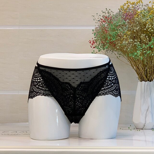 Figure graphene lace underwear ຂອງແມ່ຍິງ style 8820 ສາມຕ່ອນຂອງປະທານແຫ່ງ