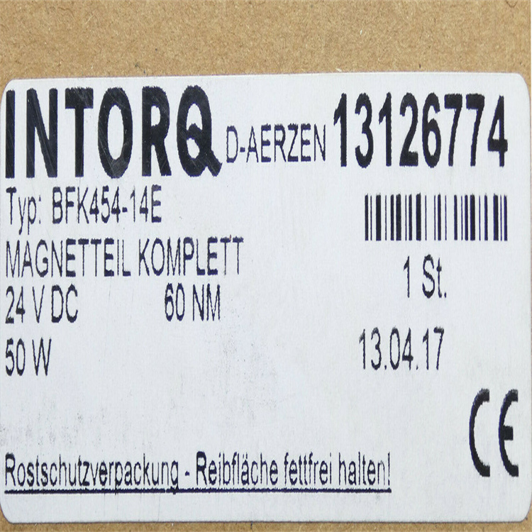 INTORQ ELECTROMAGNETIC BRAKE BFK468-18E