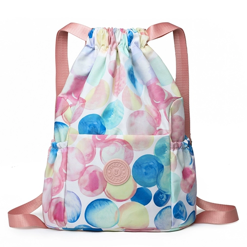 Мешочек для путешествий, рюкзак, вместительный и большой спортивный ранец, спортивная сумка, на шнурках, коллекция 2023