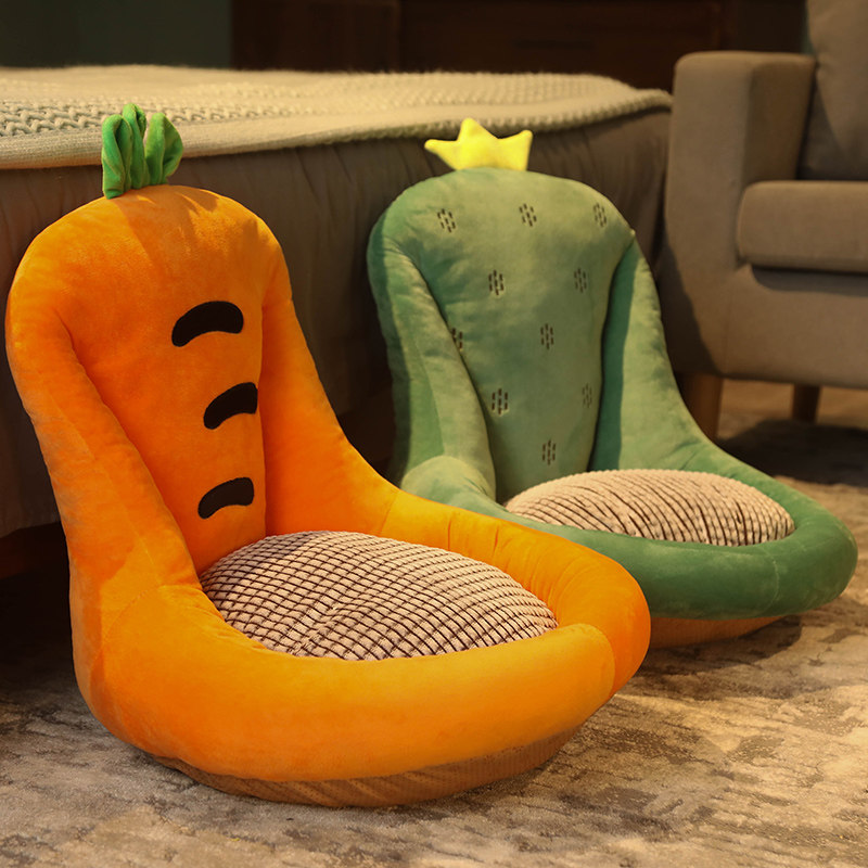 Floor cushion tatami mat Japanese futon seat pier home bedroom bay window floor lazy mat winter plush