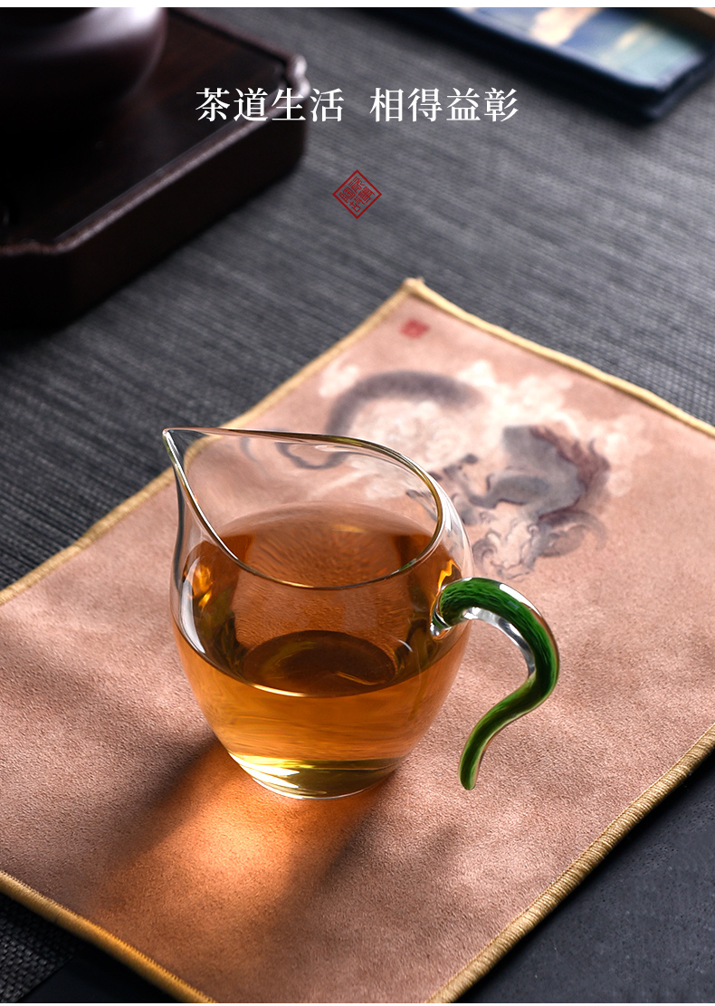 Ceramic story suction pad a pot of top - grade zen tea tea towel cloth towel towel Chinese wind with thick tea tea table cloth