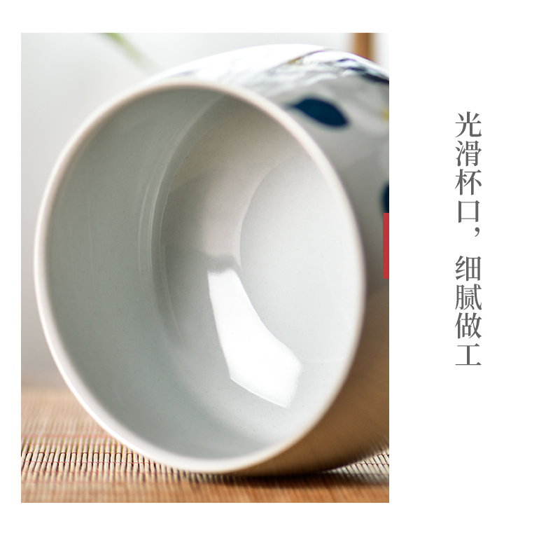 Members of the tea wash to the domestic tea taking built water ceramic tea heavy sea Japanese zen large hand wash water jar