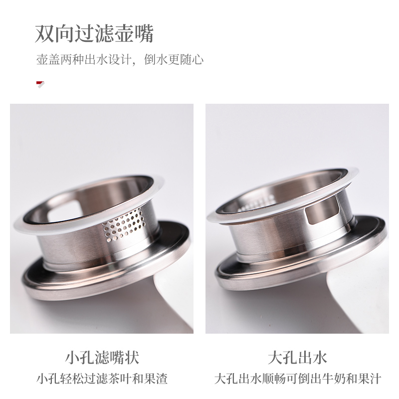 Cold water bottle glass ceramic story high - temperature firm pot of large capacity Nordic creative Cold boiled water kettle cup suit