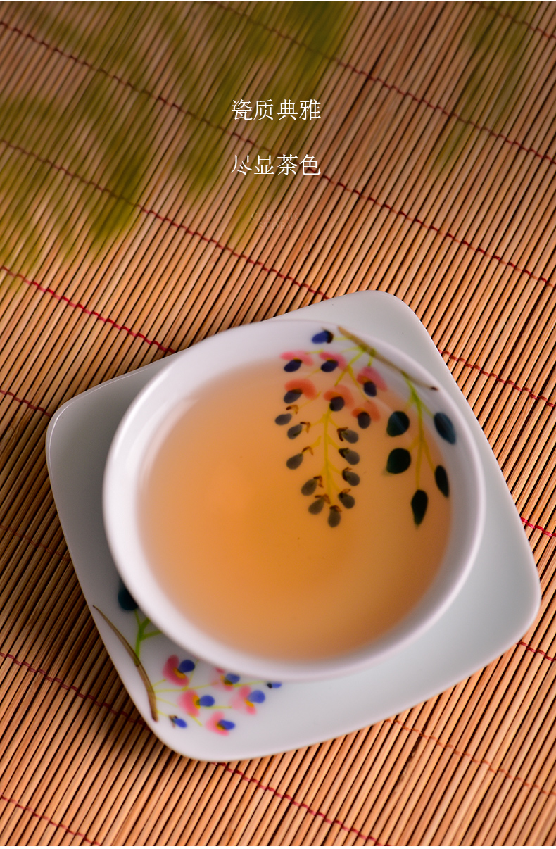 The Story of pottery and porcelain ceramic cups for kung fu tea cup pure hand draw sample tea cup but small tea masters cup