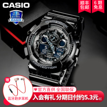 casio kasio watches male G-SHOCK outdoor sports waterproof shockproof camouflak men sports GA-100CF