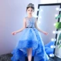 Mùa thu đông 2018 cô gái công chúa váy đầm váy trẻ em sinh nhật catwalk trình diễn màn trình diễn ăn mặc dạ hội nữ thời trang trẻ em