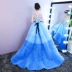 Mùa thu đông 2018 cô gái công chúa váy đầm váy trẻ em sinh nhật catwalk trình diễn màn trình diễn ăn mặc dạ hội nữ thời trang trẻ em Váy trẻ em