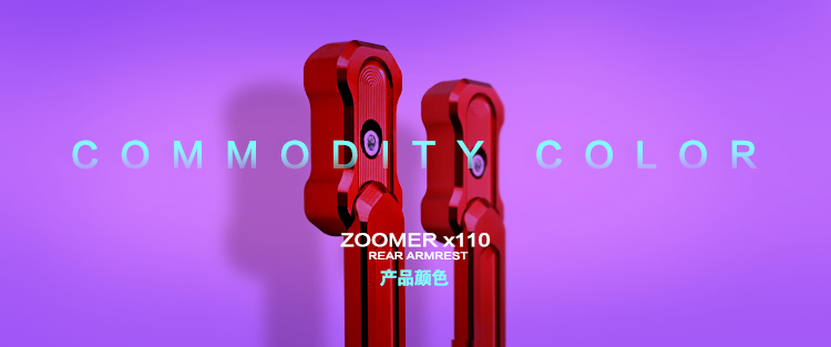 Xe máy mới HONDA sửa đổi phụ tùng Honda ZOOMER Zuma X110 phía sau tay vịn phía sau đuôi khung bảo vệ xe lead