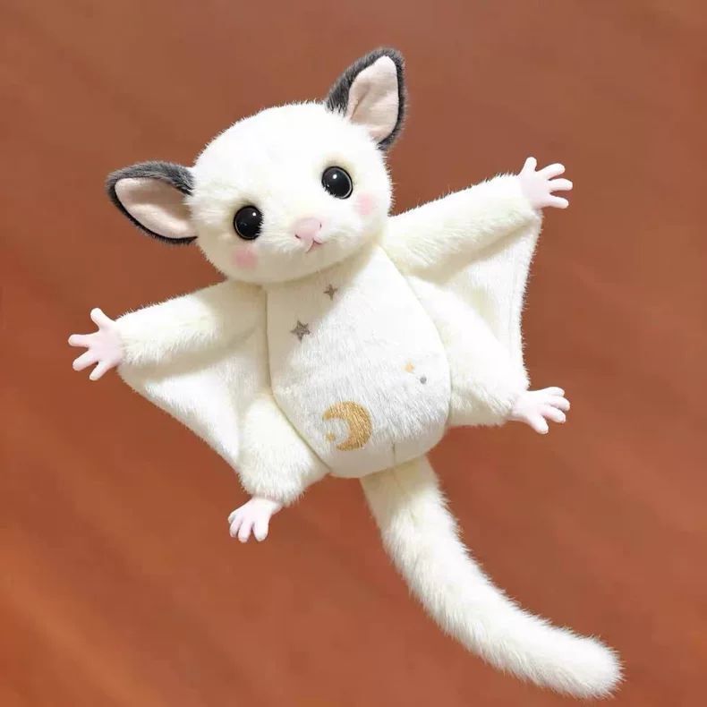 Xiaohongshu's Popular Flying Squirrel Plush Toy, Sugar Glider Doll, Bag Pendant, Gift for Best Friend Xiaohongshu's Popular Flying Squirrel Plush Toy, Sugar Glider Doll, Bag Pendant, Gift for Best Friend