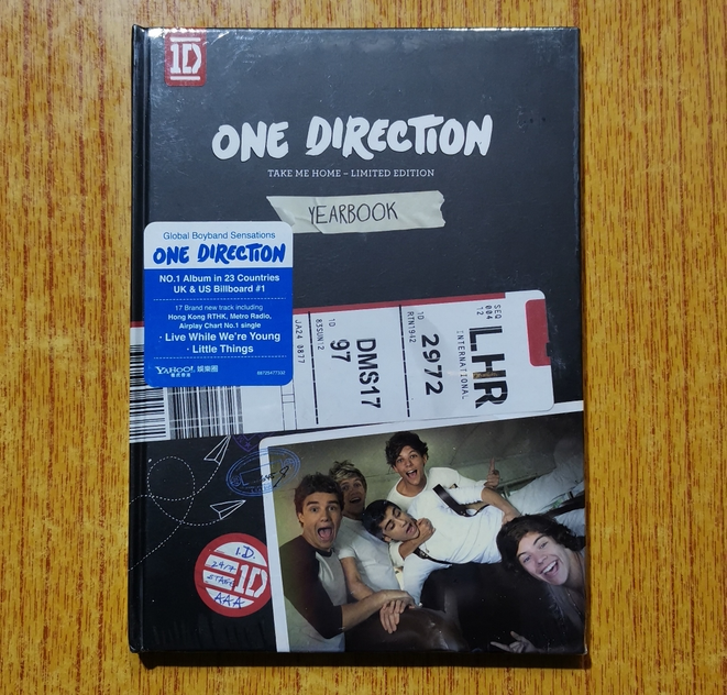 One-way band Take Me Home 2012 H Sony Music Limited Edition CD New with stickers 565