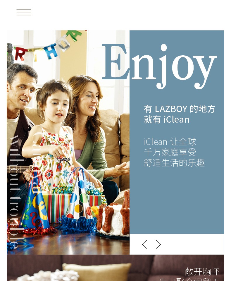 nhập khẩu LAZBOY của kho tàng âm nhạc vải chức năng ghế sofa phòng khách Mỹ hiện đại nhỏ gọn mục vụ đơn ghế LZ.726 - Ghế sô pha sofa giường kéo