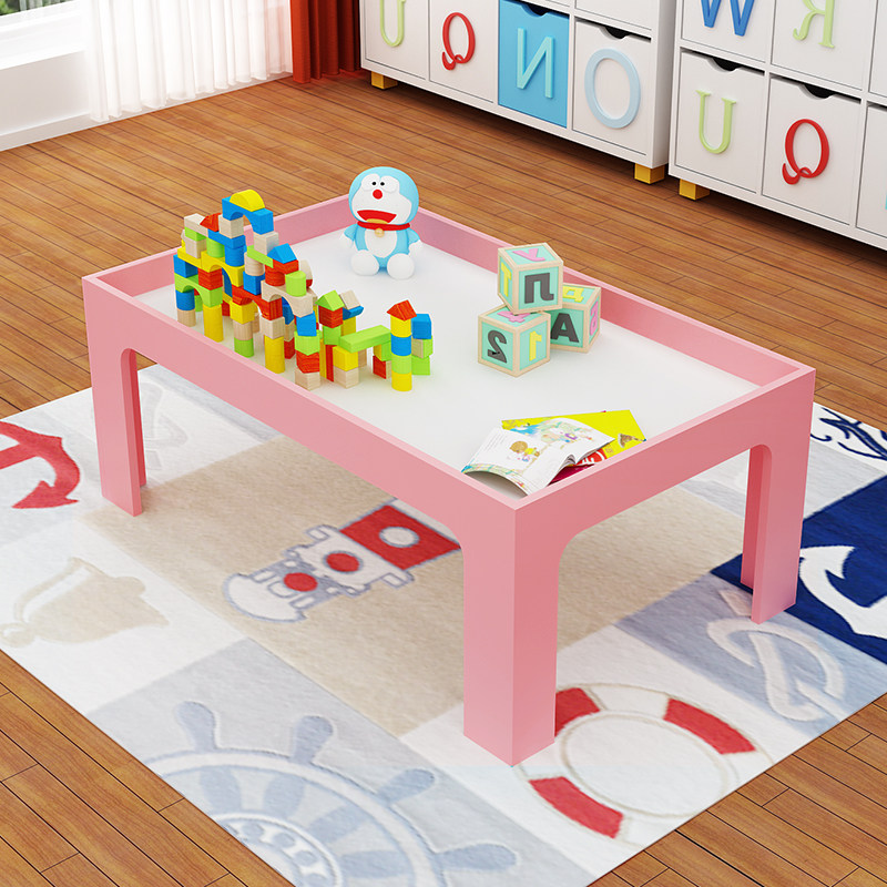 Child Sharpan Table Multi-functional Early-teaching Sand Game Table Space Color Mud Building Block Table Baby Puzzle Toy Table