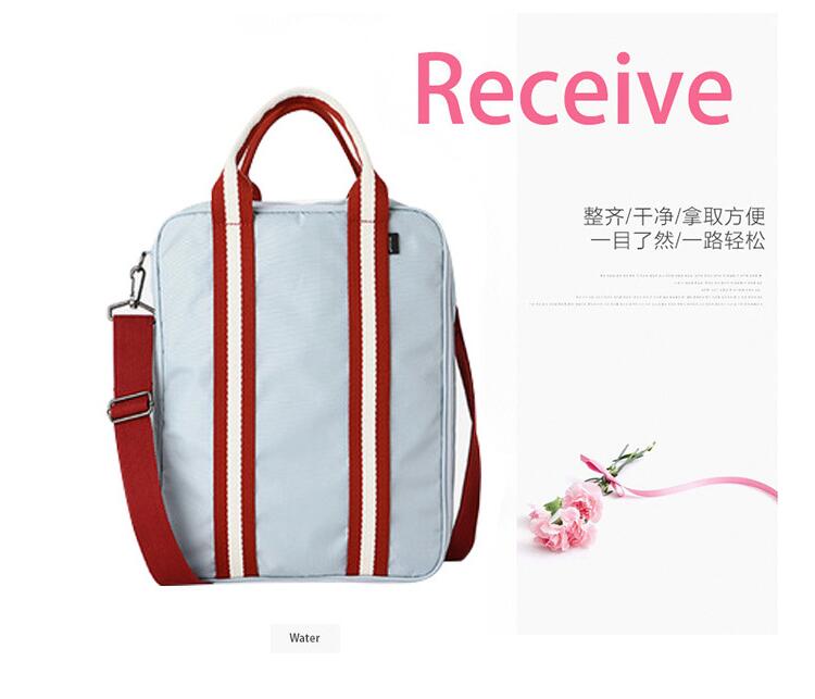 Du lịch túi Messenger đa chức năng vai túi người đàn ông và phụ nữ túi hành lý xách tay công suất lớn không thấm nước tay áo túi xe đẩy vali cao cấp