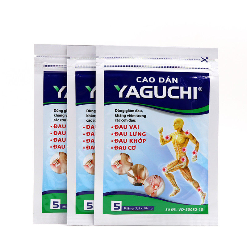 Vietnam yaguchi stickers Vietnam medicine stickers 5 stickers bags neck, shoulder, waist and leg pain, wet inflammation Buy 1 get 1 free