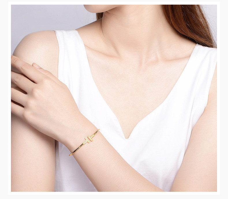 18K Double T Two -color Bracelet_11.jpg