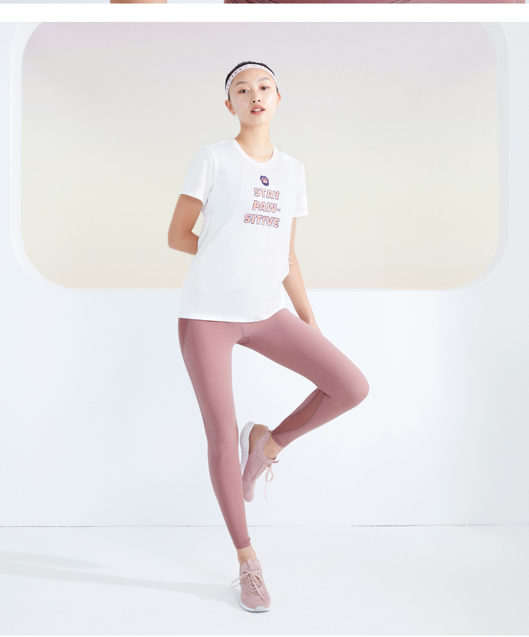MAIA ACTIVE Tuyên bố thái độ In bài tập thể dục ngắn khô nhanh khô chạy áo thun thể thao tay ngắn - Áo phông thể thao áo thun lạnh the thao nam