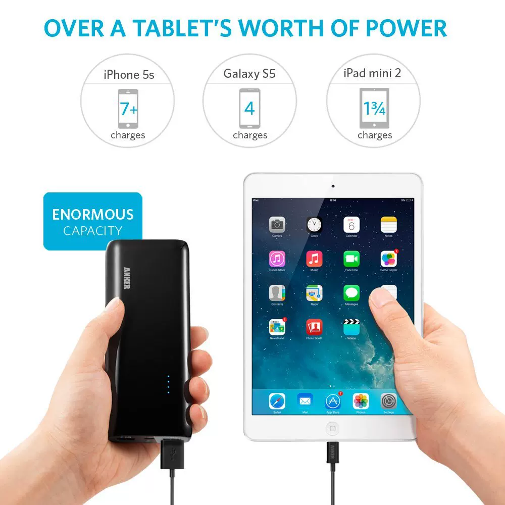 Импортируемый мобильный телефон, источник питания зарядка, E5, 16000mAh
