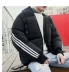 Cotton nam mùa đông Phiên bản Hàn Quốc của thương hiệu sang trọng thủy triều lỏng lẻo bông pad ấm bông nhíp bông nam ngắn bf gió áo khoác