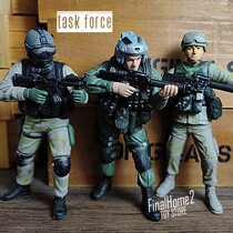Genuine bulk cargo PLA soldiers assault team special team assembly model military doll toy ornaments