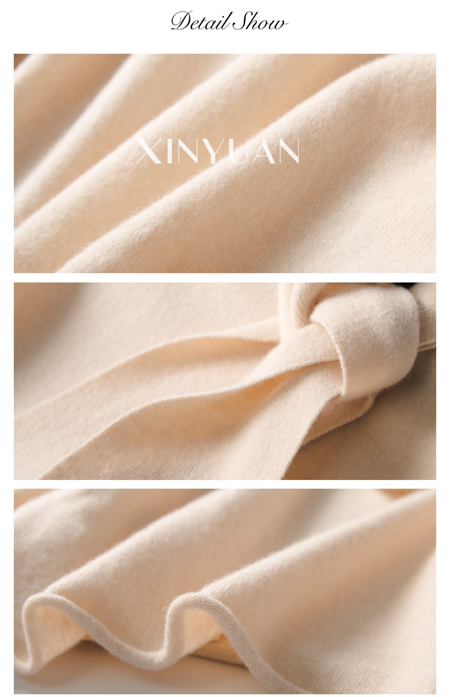 Áo len nữ XINYUAN phần đầu mỏng của phụ nữ - Đan Cardigan áo len cao cổ nữ hàn quốc
