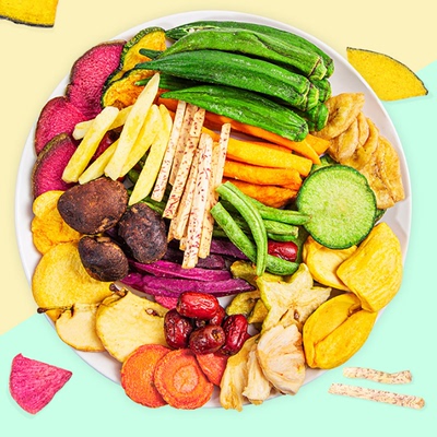 【憨憨虎】250g综合果蔬脆片休闲零食