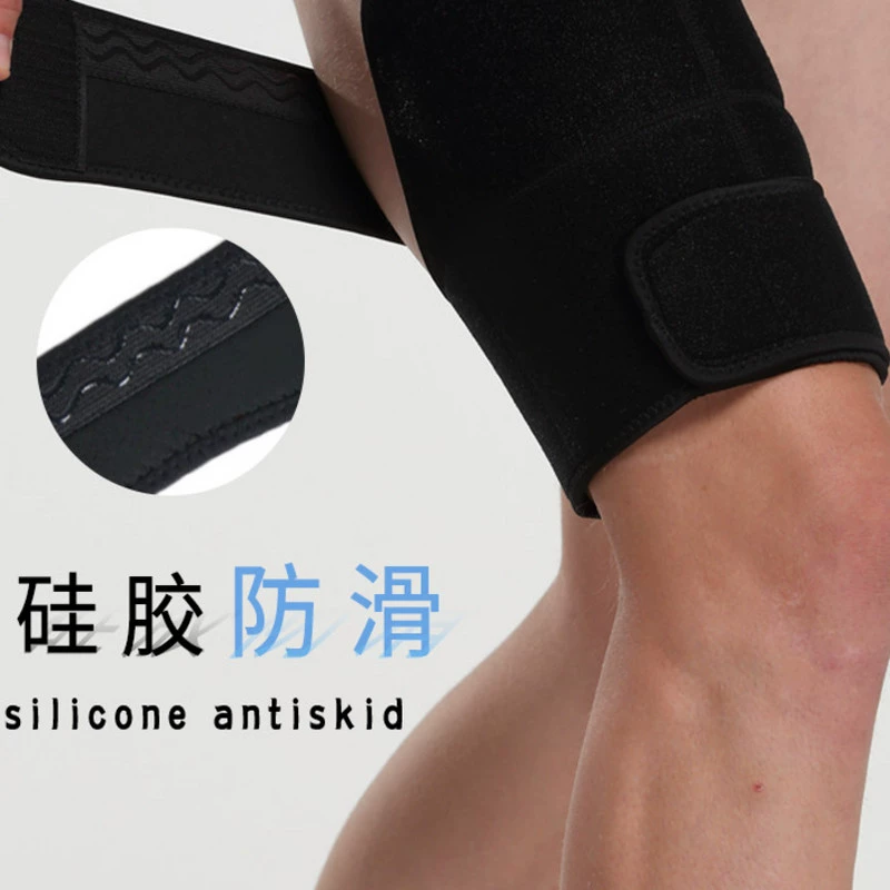 Bảo vệ đùi nam thể thao bảo vệ chân với bảo vệ cơ bắp bóng rổ bảo vệ chân - Dụng cụ thể thao