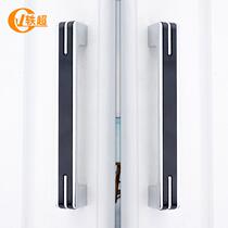 Cabinet door handle Modern simple black wardrobe cabinet handle Light luxury cabinet drawer Wardrobe door handle