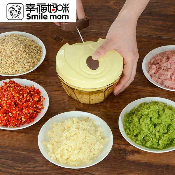 幸福妈咪 手动多功能切菜器 聚划算+优惠券折后￥19.9包邮（￥24.9-5）