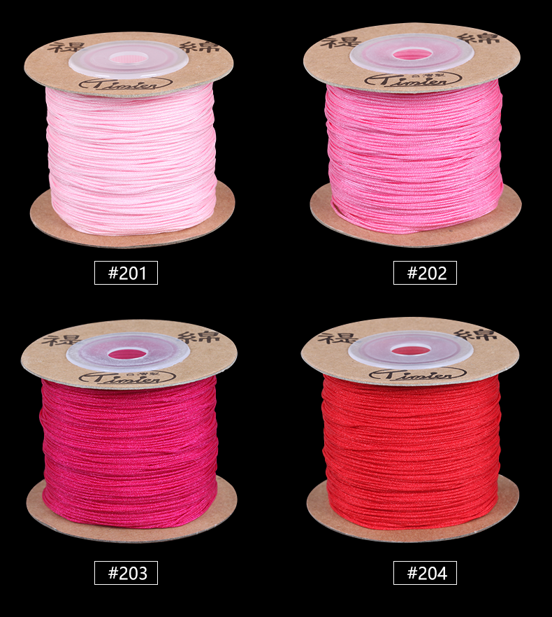 Yudu 褆 72 dòng ngọc thứ 72 bện dây đỏ vòng chân trang sức dây chuyền đính cườm dòng vòng tay dây chuyền dây chuyền mã hóa - Vòng chân lắc chân bạc