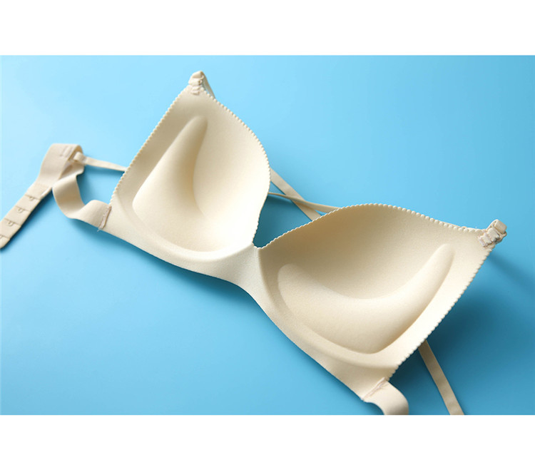 Làm mới mùa hè chất lượng tam giác cup không vành đồ lót thu thập bikini áo ngực mỏng đồ lót nữ