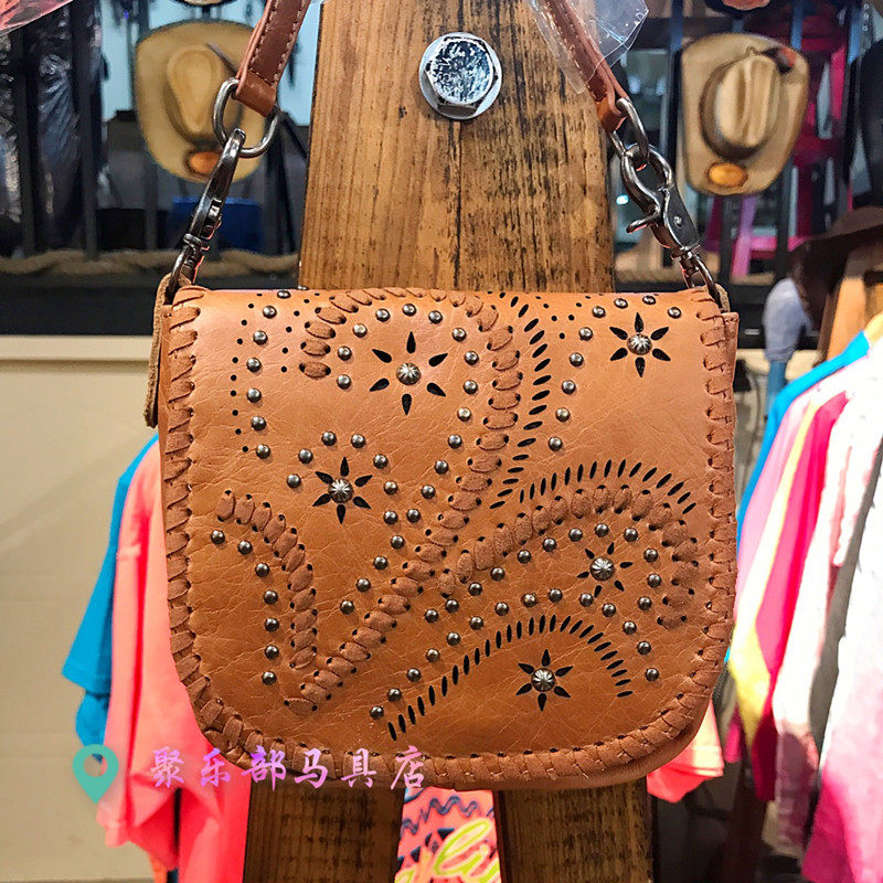 US imported Montana West leather bag female bag rechargeable leather bag can waist cross body