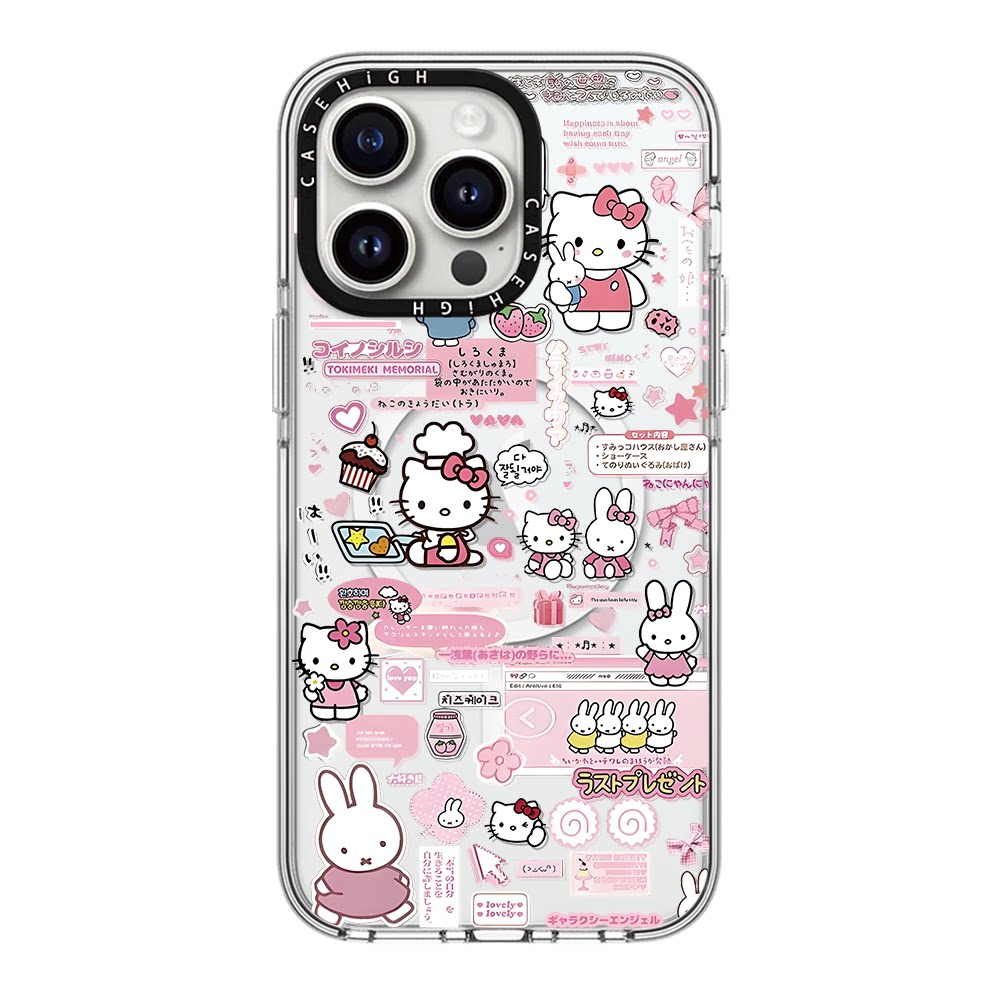 MagSafe Kitty – Cute Cartoon Hello Kitty & Friends 12 iPhone Case