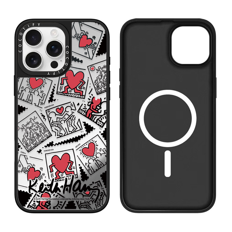 Keith Haring “Radiant Baby” – Iconic Street Art Design 16 iPhone Case