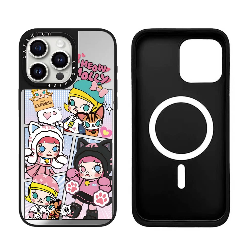 MagSafe Molly “Meow Molly” Cat Character 24 iPhone Case