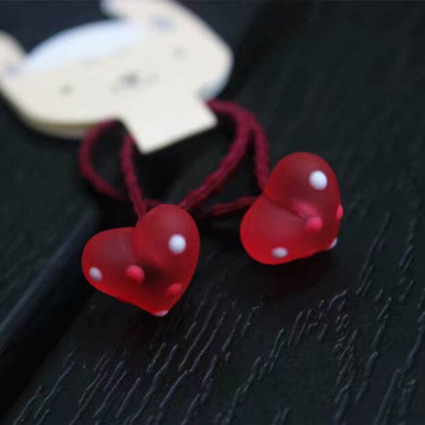 Dây buộc tóc trẻ em không làm tổn thương dây buộc tóc cao su em bé không dễ phá vỡ hạt sóng shop phụ kiện tóc