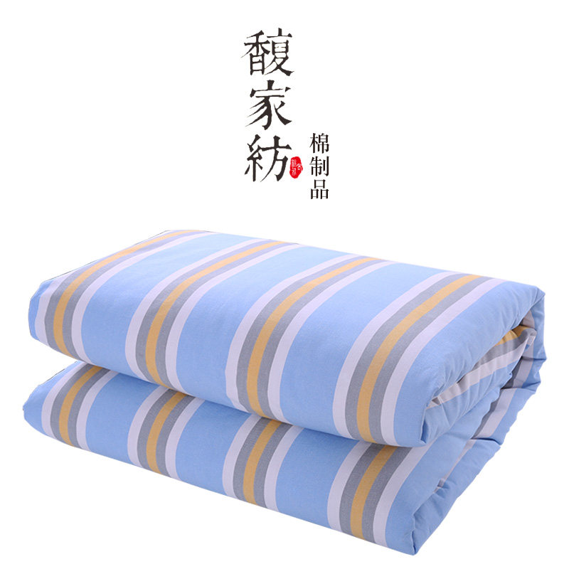 Pure cotton full cotton old coarse cloth quilt cover single piece customizable custom-made thickened Buddhist system single double quilt cover New Chinese style
