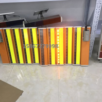Solar synchronous fog lights Edge anti-fog lights Curve yellow flash warning flash lights GPS wireless synchronous contour lights