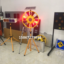 Solar rotary light Warning rotary light Traffic barricade light Construction signal light Solar rotary light