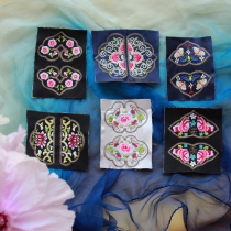 Multi-style imitation Su embroidered mask fragrant bag fragrant sack pressure flap machine embroidered with small cloth with diy embroidery accessories