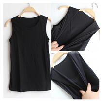 Pregnant woman breastfeeding vest cotton mixed elastic pregnant woman postpartum lactation bottom wide shoulder feeding vest